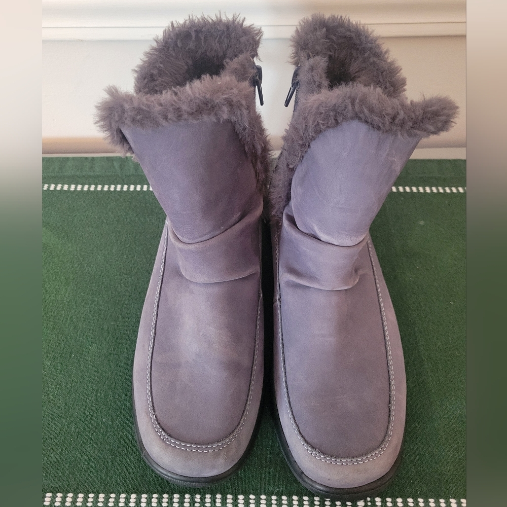 Jambu Womens Sycamore Snow Boots Size 8 Blue Water Resistant Nubuck Upper - Picture 4 of 12